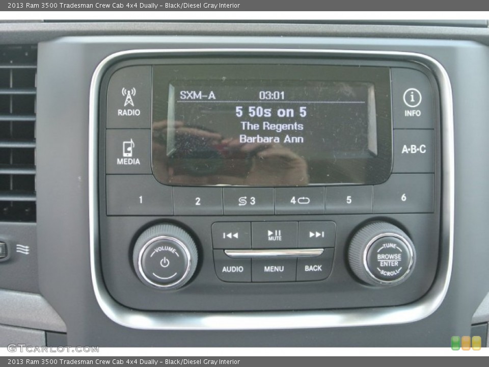 Black/Diesel Gray Interior Audio System for the 2013 Ram 3500 Tradesman Crew Cab 4x4 Dually #83298987