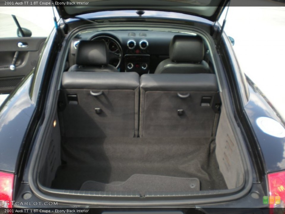 Ebony Black Interior Trunk for the 2001 Audi TT 1.8T Coupe #83302234