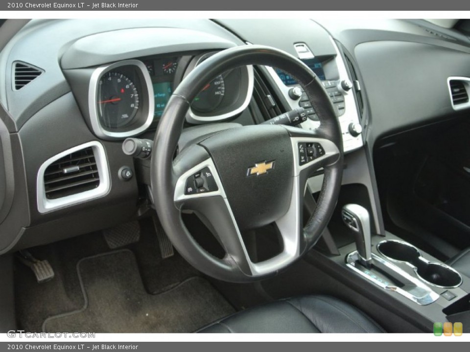 Jet Black Interior Steering Wheel for the 2010 Chevrolet Equinox LT #83307293