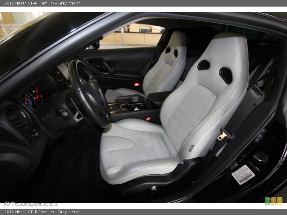 Gray Interior Photo for the 2012 Nissan GT-R Premium #83309346