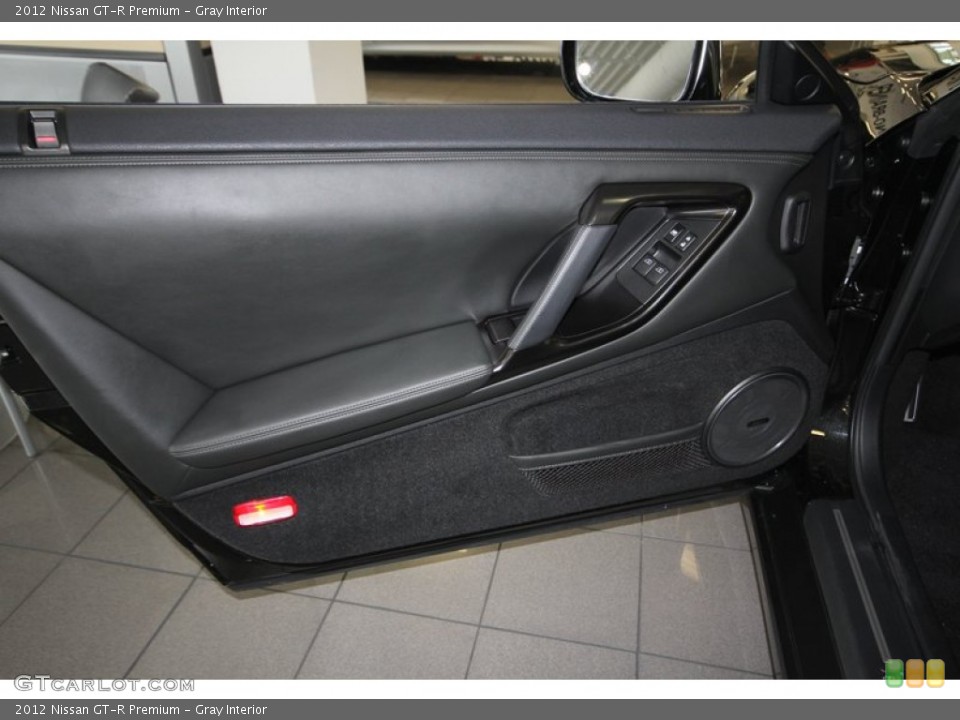 Gray Interior Door Panel for the 2012 Nissan GT-R Premium #83309499