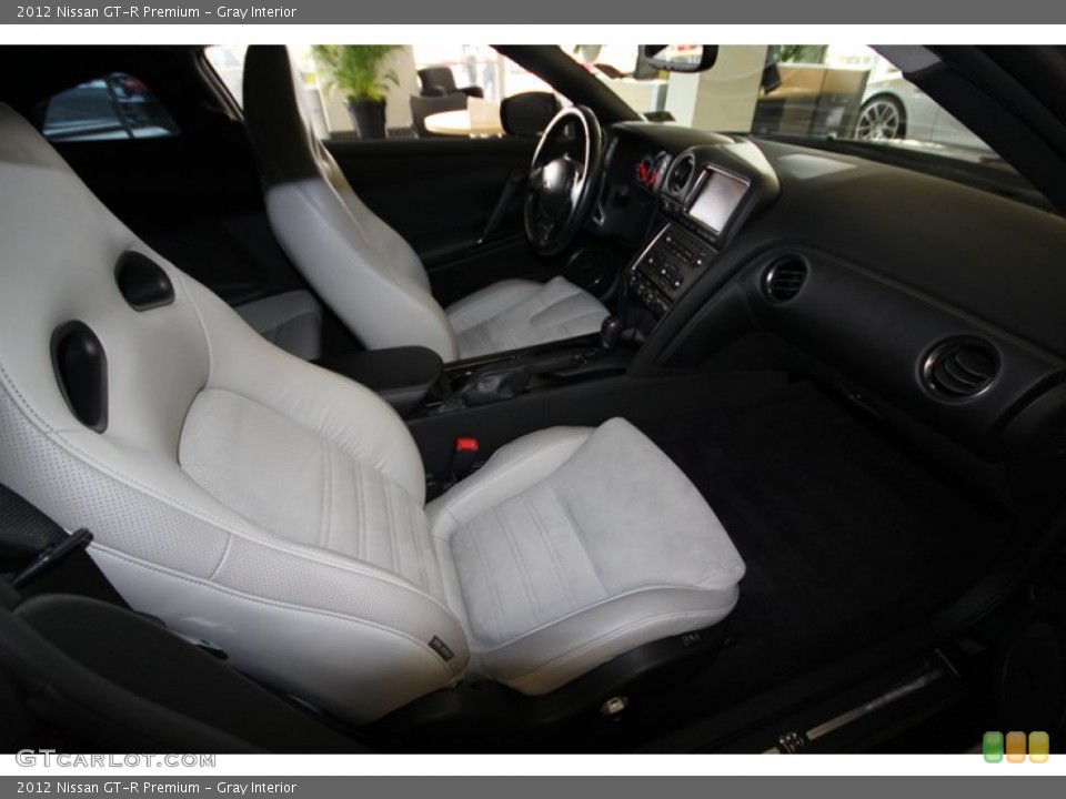 Gray Interior Front Seat for the 2012 Nissan GT-R Premium #83309796