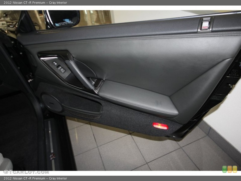 Gray Interior Door Panel for the 2012 Nissan GT-R Premium #83309808