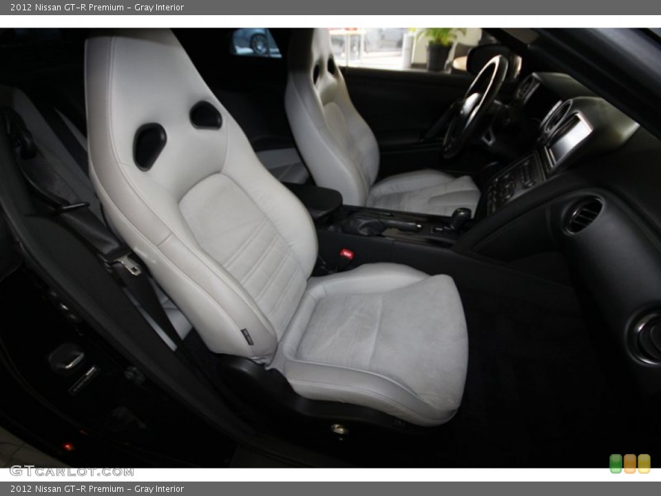 Gray Interior Front Seat for the 2012 Nissan GT-R Premium #83309854