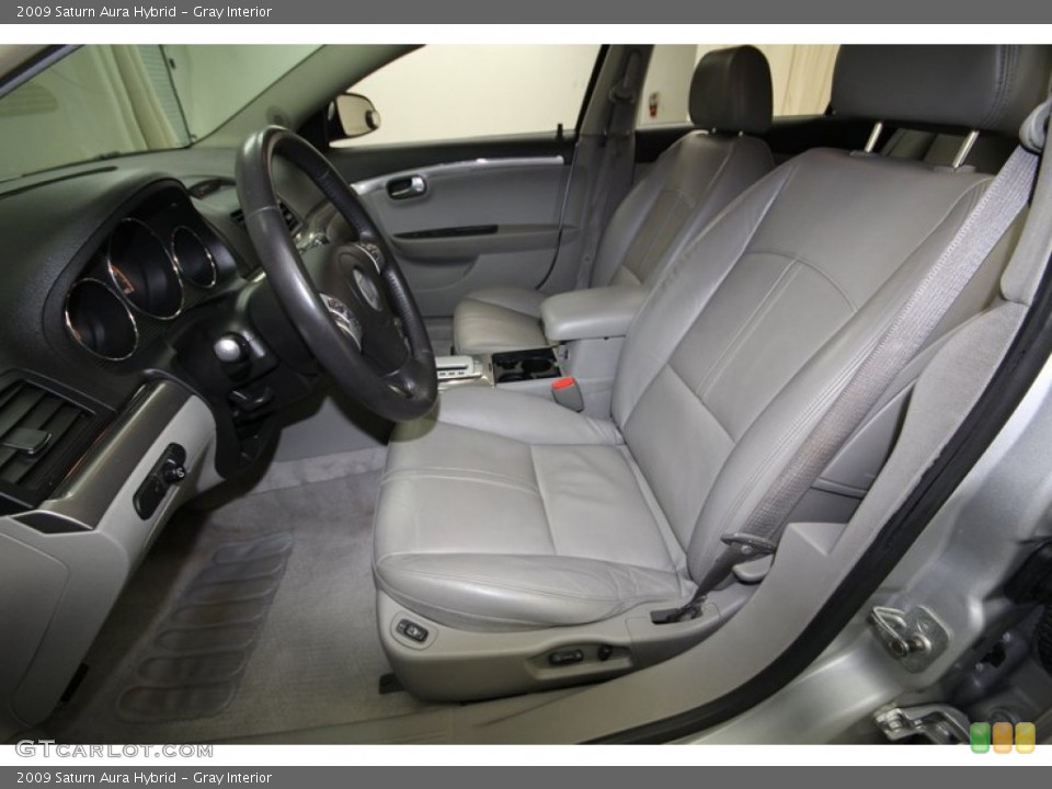 Gray Interior Photo for the 2009 Saturn Aura Hybrid #83311329