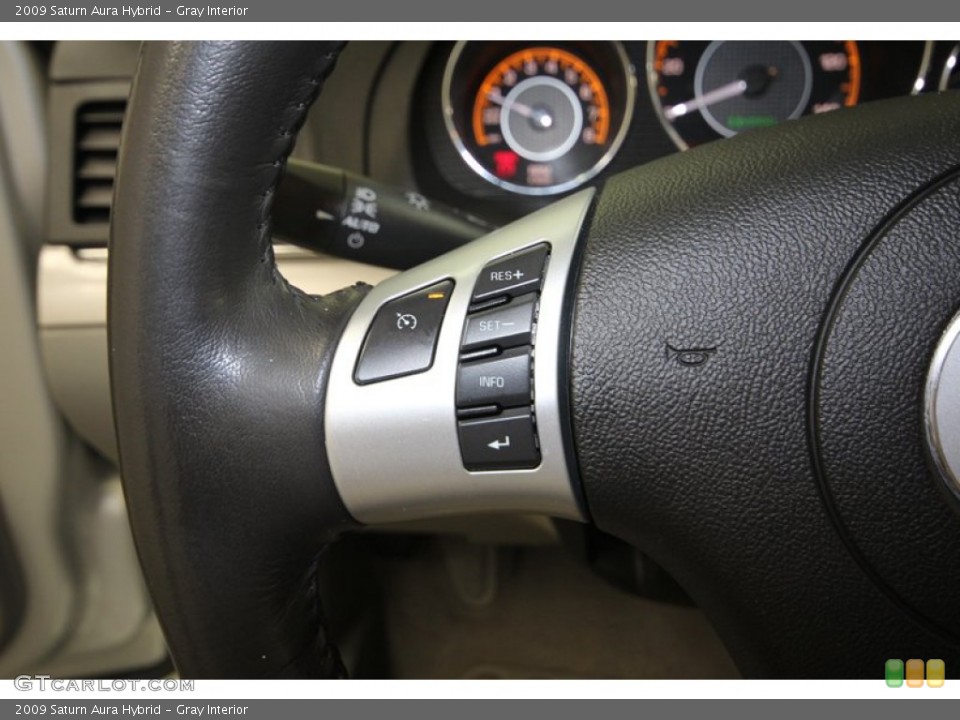 Gray Interior Controls for the 2009 Saturn Aura Hybrid #83311587