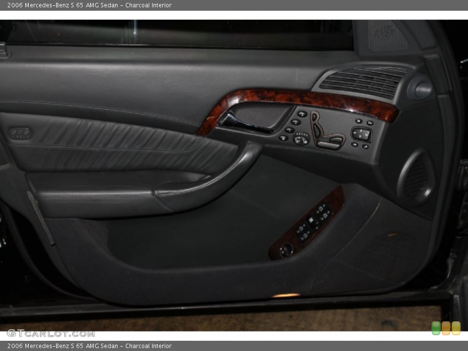 Charcoal Interior Door Panel for the 2006 Mercedes-Benz S 65 AMG Sedan #83313078