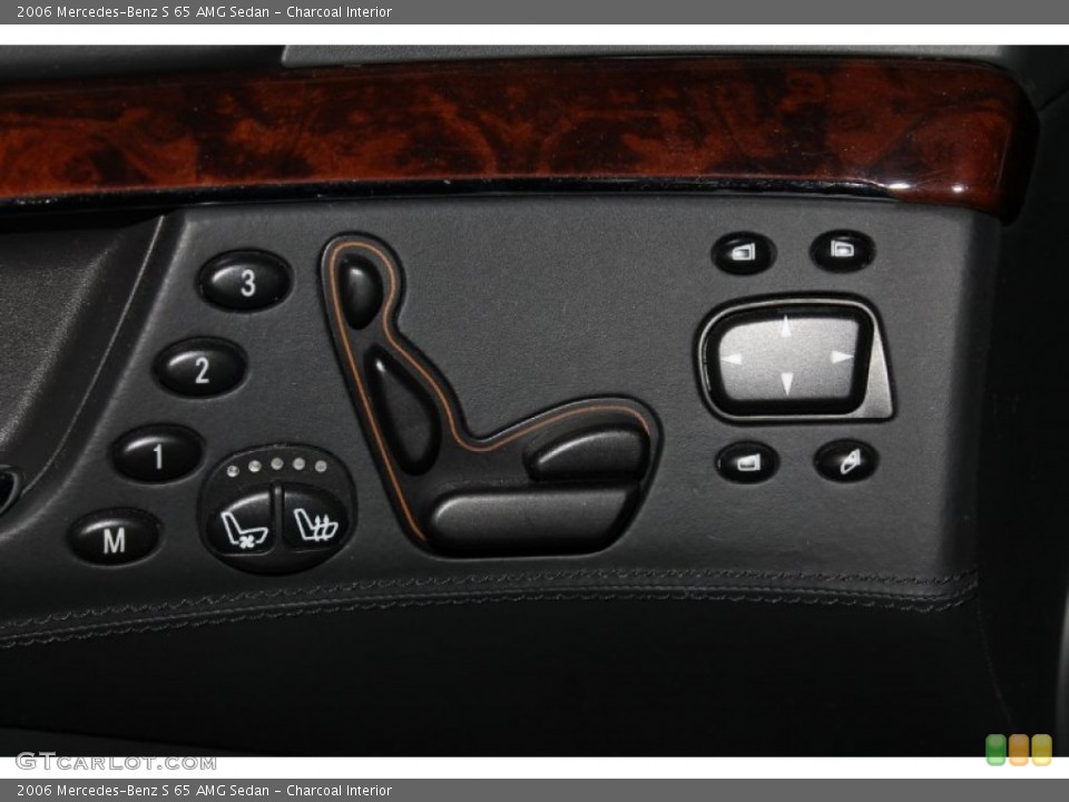 Charcoal Interior Controls for the 2006 Mercedes-Benz S 65 AMG Sedan #83313204