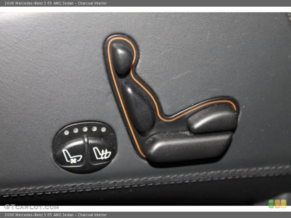 Charcoal Interior Controls for the 2006 Mercedes-Benz S 65 AMG Sedan #83313305
