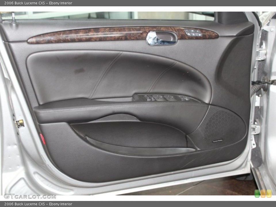 Ebony Interior Door Panel for the 2006 Buick Lucerne CXS #83315694