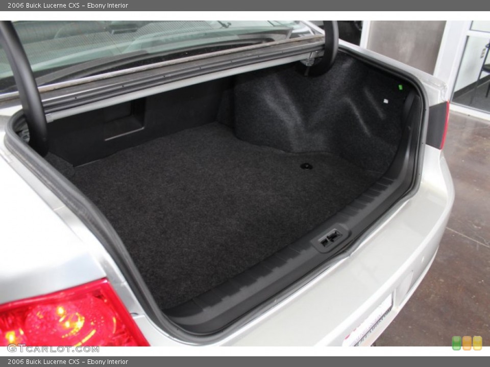 Ebony Interior Trunk for the 2006 Buick Lucerne CXS #83315721