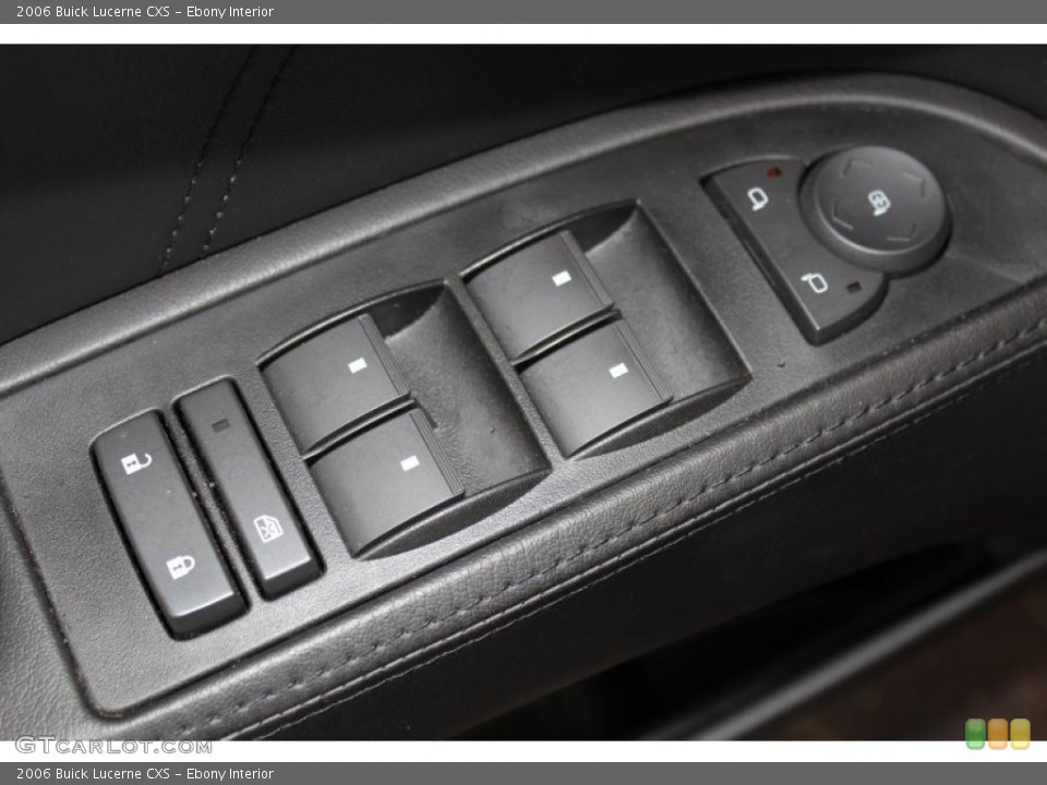 Ebony Interior Controls for the 2006 Buick Lucerne CXS #83315730