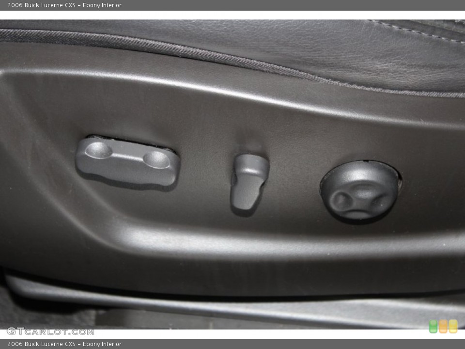 Ebony Interior Controls for the 2006 Buick Lucerne CXS #83315742