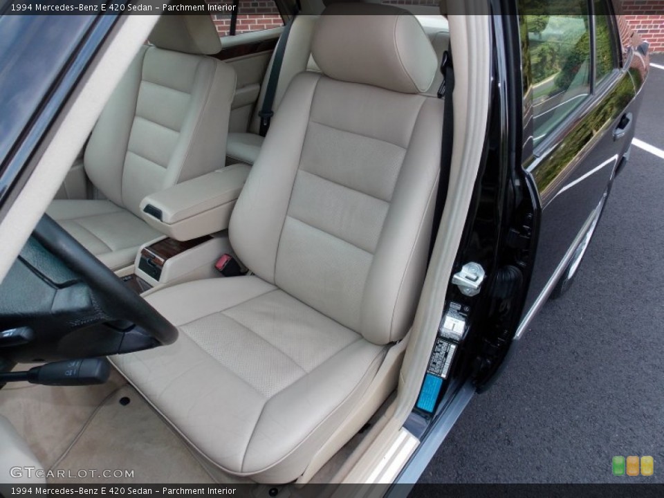 Parchment Interior Front Seat for the 1994 Mercedes-Benz E 420 Sedan #83317984