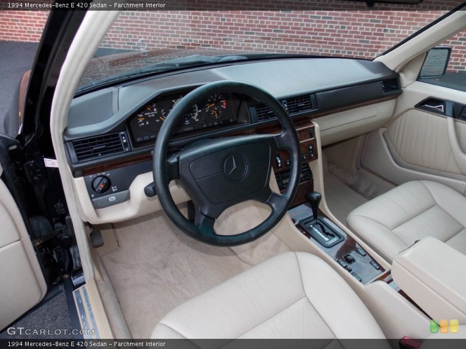 Parchment Interior Prime Interior for the 1994 Mercedes-Benz E 420 Sedan #83318020
