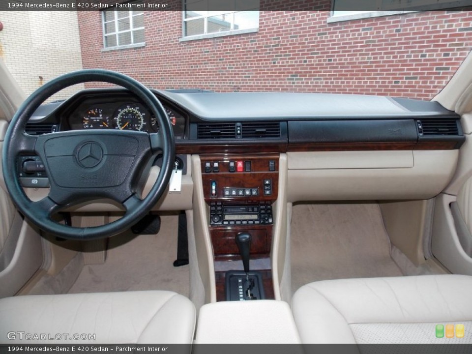 Parchment Interior Dashboard for the 1994 Mercedes-Benz E 420 Sedan #83318043