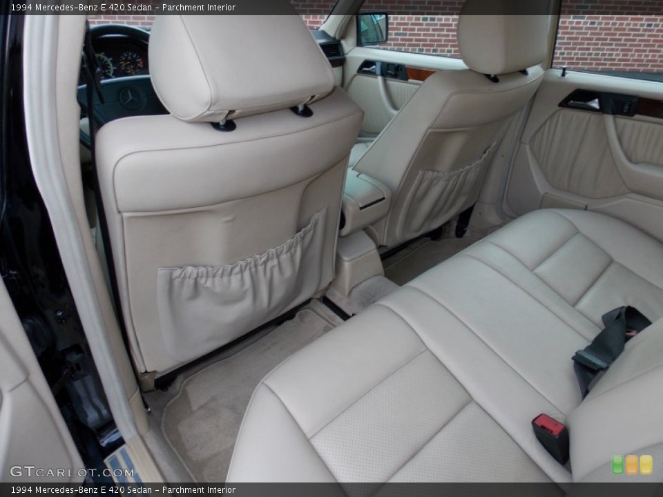 Parchment Interior Rear Seat for the 1994 Mercedes-Benz E 420 Sedan #83318106