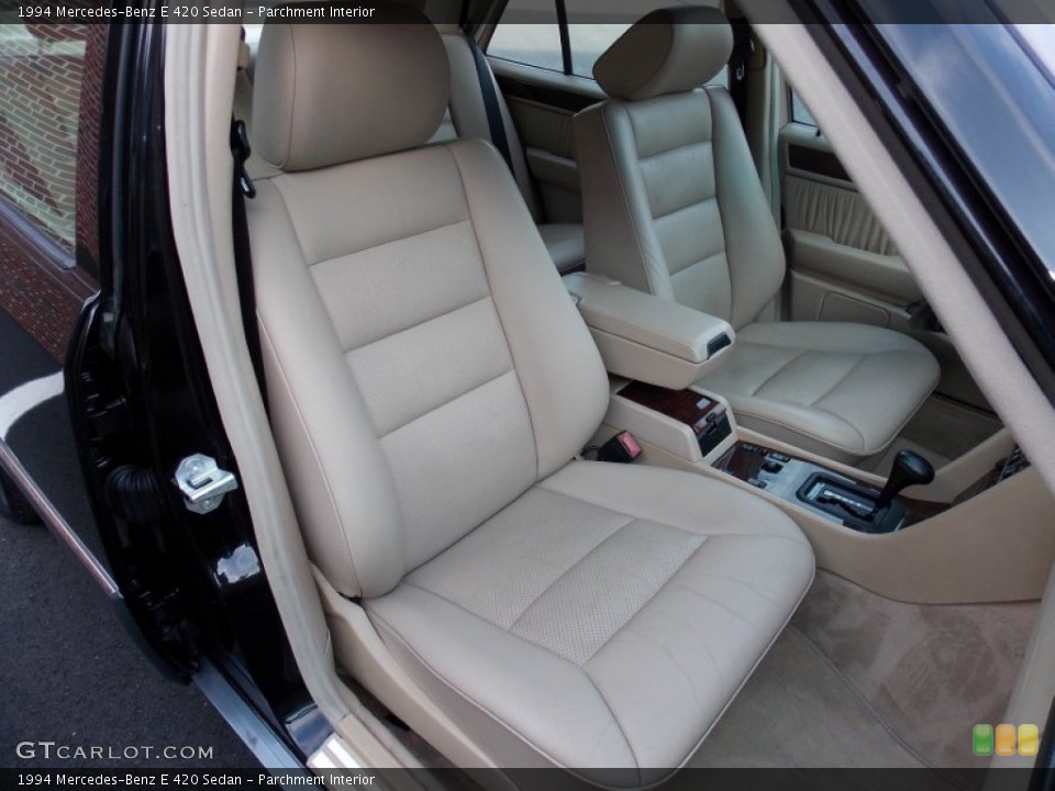 Parchment Interior Front Seat for the 1994 Mercedes-Benz E 420 Sedan #83318144
