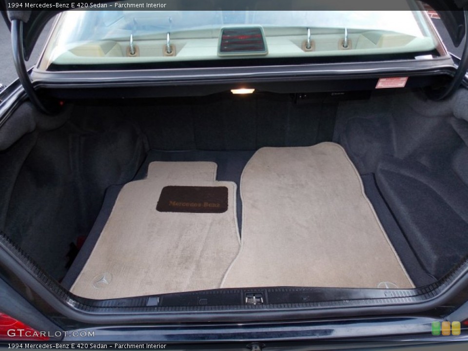 Parchment Interior Trunk for the 1994 Mercedes-Benz E 420 Sedan #83318291