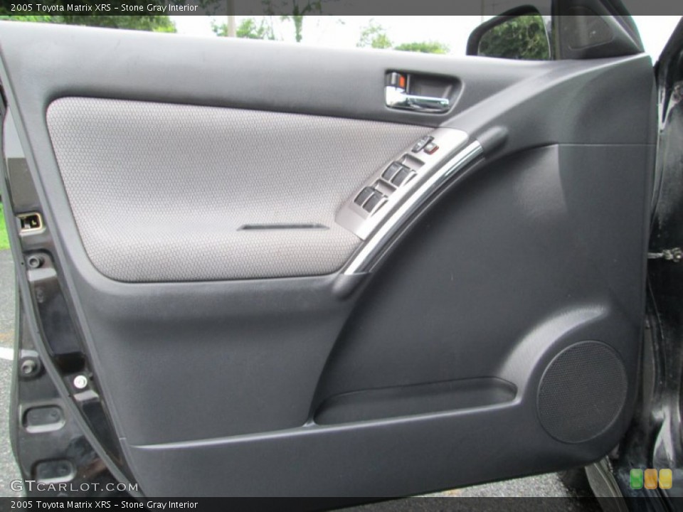 Stone Gray Interior Door Panel for the 2005 Toyota Matrix XRS #83329599