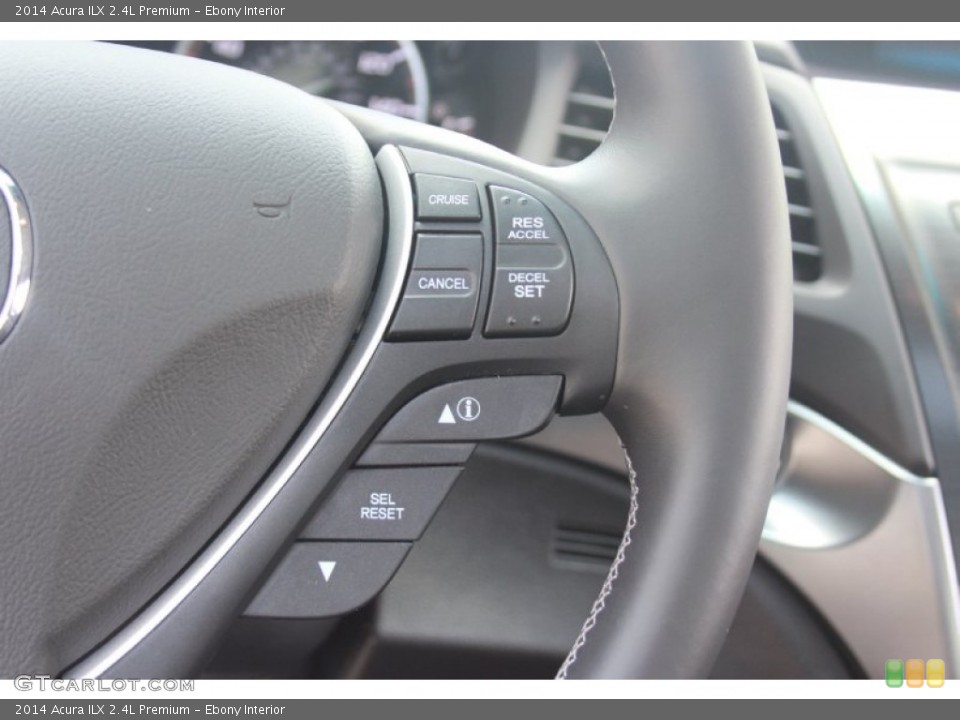 Ebony Interior Controls for the 2014 Acura ILX 2.4L Premium #83329688