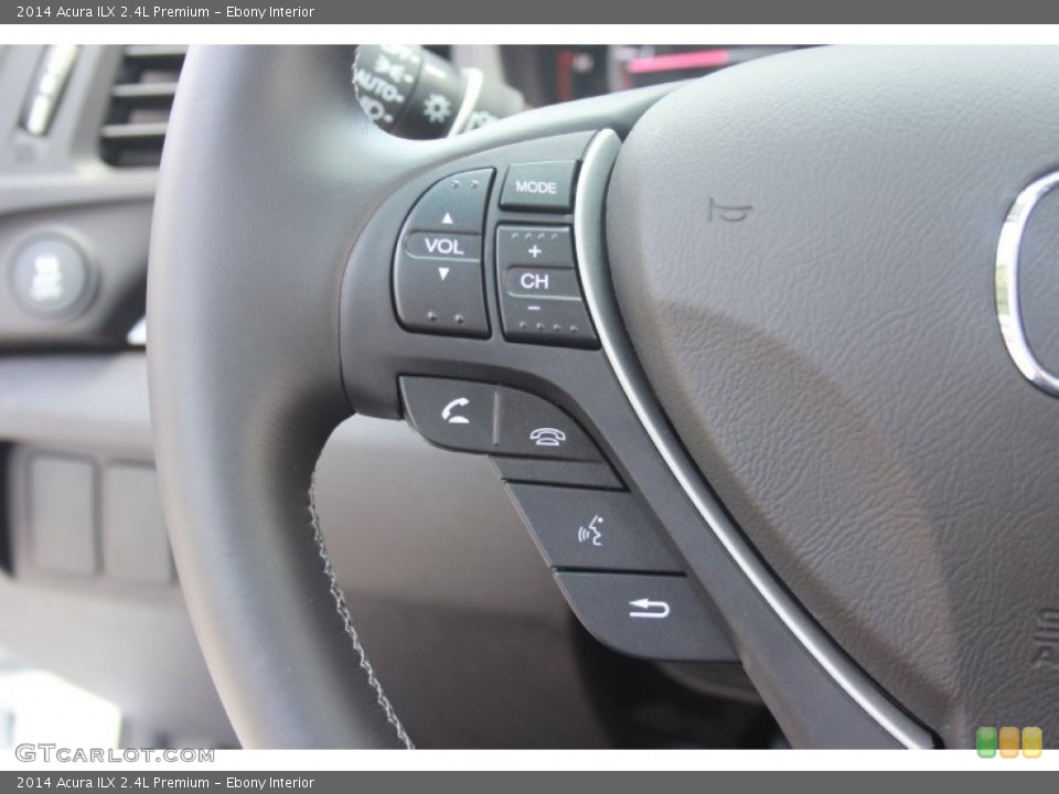 Ebony Interior Controls for the 2014 Acura ILX 2.4L Premium #83329712