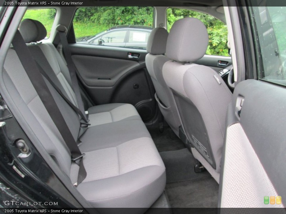 Stone Gray Interior Rear Seat for the 2005 Toyota Matrix XRS #83329747