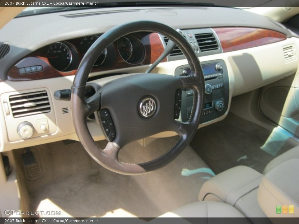 Cocoa/Cashmere Interior Dashboard for the 2007 Buick Lucerne CXL #83329948