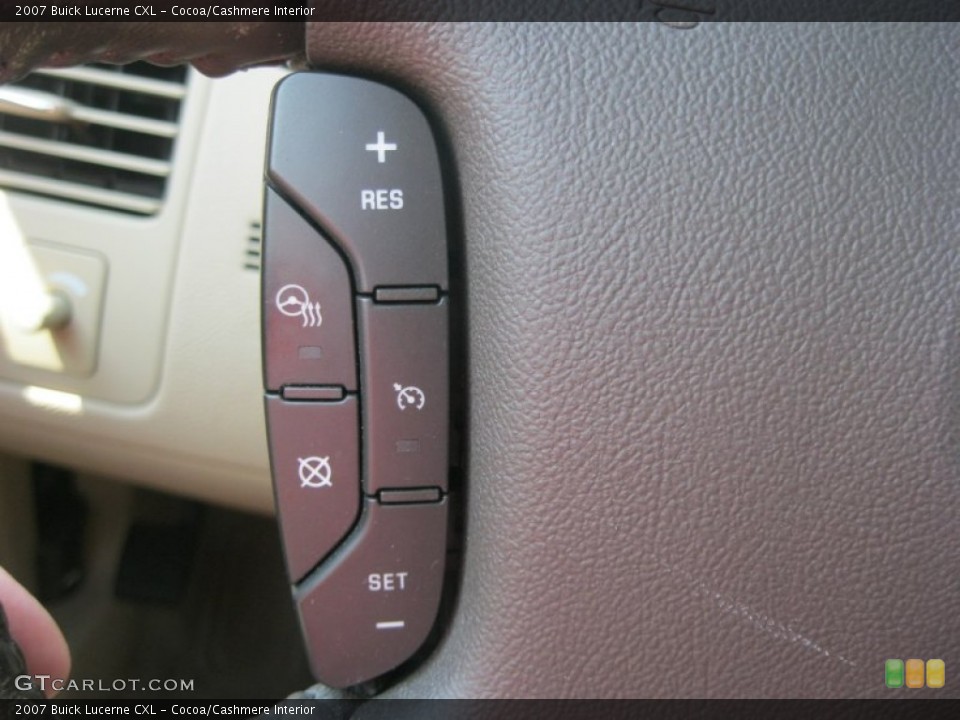 Cocoa/Cashmere Interior Controls for the 2007 Buick Lucerne CXL #83330014