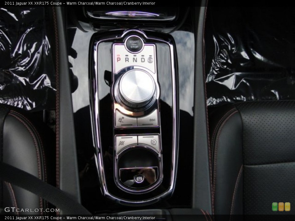 Warm Charcoal/Warm Charcoal/Cranberry Interior Transmission for the 2011 Jaguar XK XKR175 Coupe #83335139