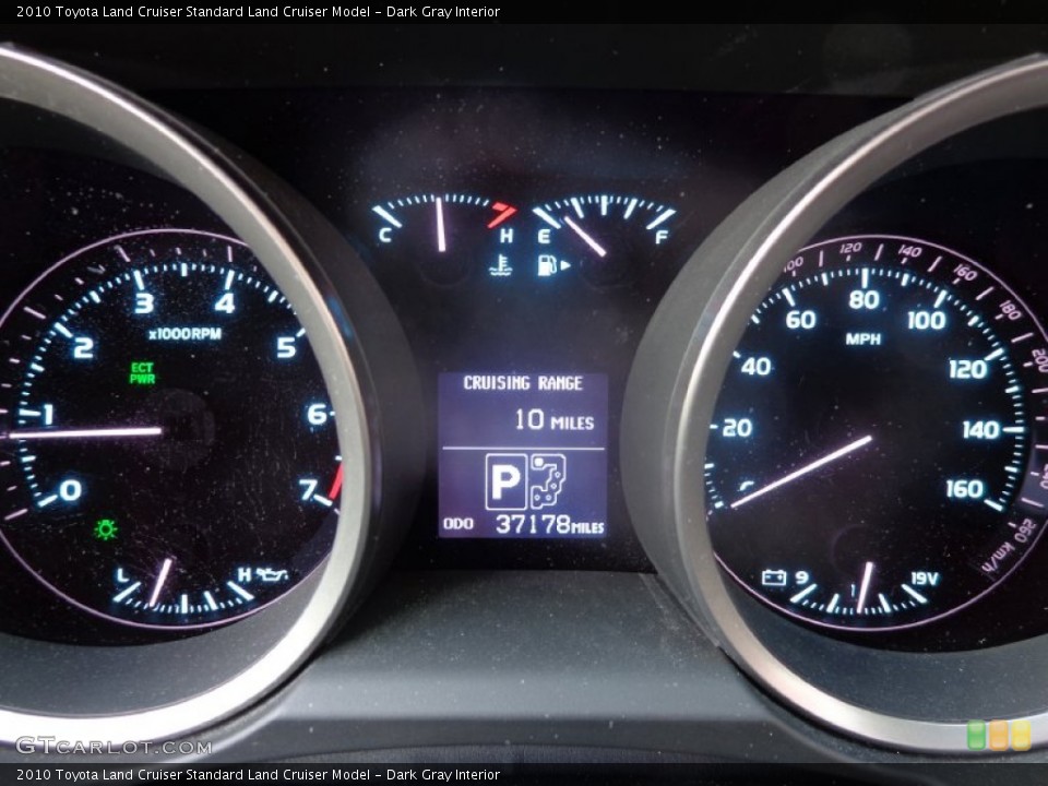 Dark Gray Interior Gauges for the 2010 Toyota Land Cruiser  #83336026