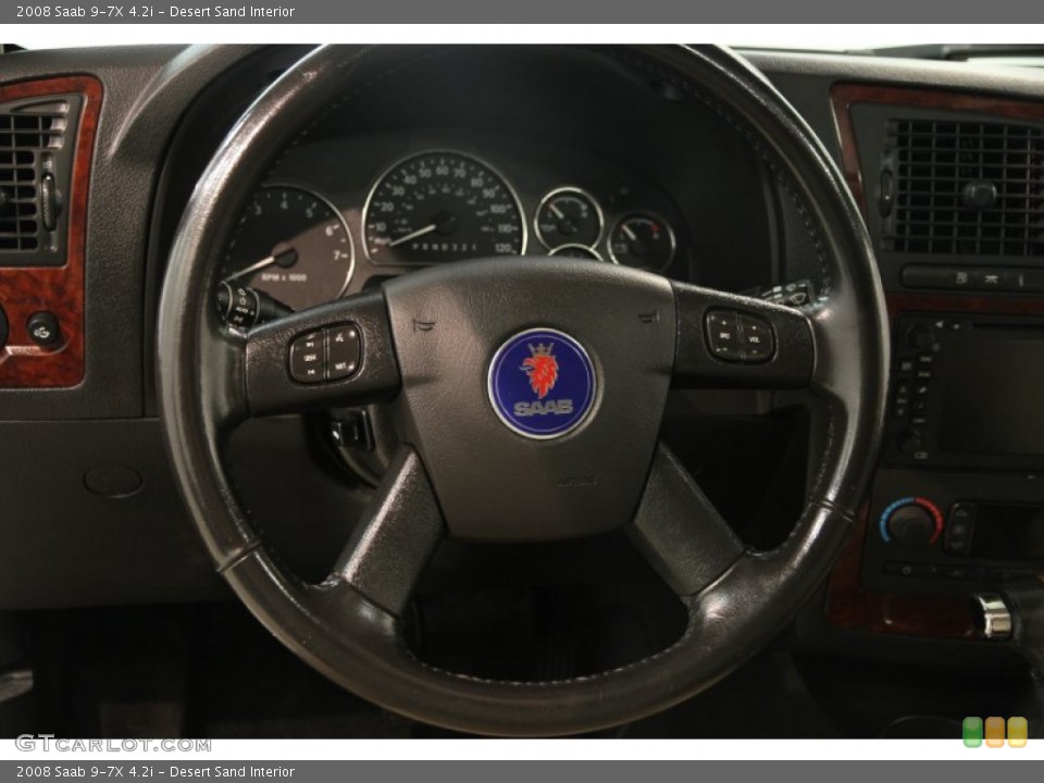 Desert Sand Interior Steering Wheel for the 2008 Saab 9-7X 4.2i #83336326