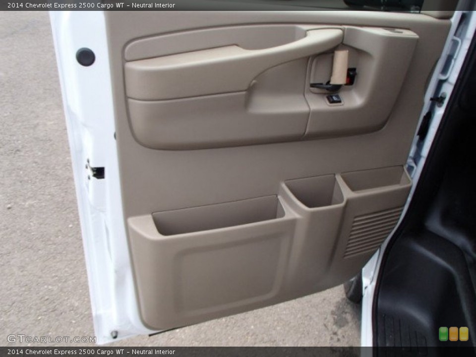 Neutral Interior Door Panel for the 2014 Chevrolet Express 2500 Cargo WT #83338369