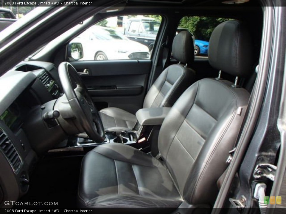 Charcoal Interior Photo for the 2008 Ford Escape Limited 4WD #83339927