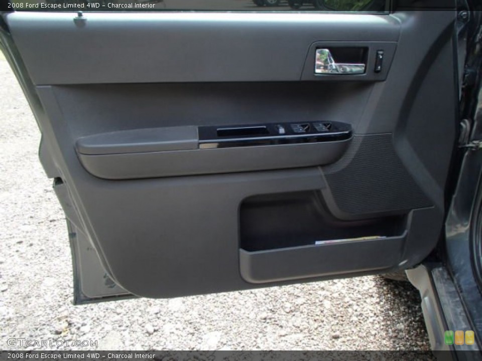 Charcoal Interior Door Panel for the 2008 Ford Escape Limited 4WD #83339947