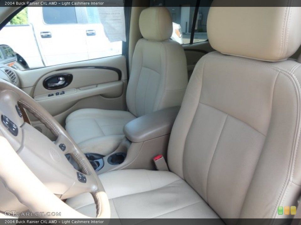 Light Cashmere Interior Front Seat for the 2004 Buick Rainier CXL AWD #83341249