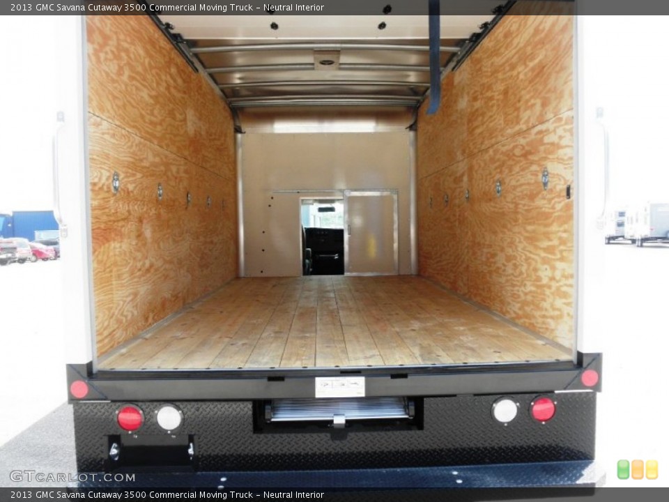 Neutral Interior Trunk for the 2013 GMC Savana Cutaway 3500 Commercial Moving Truck #83342983