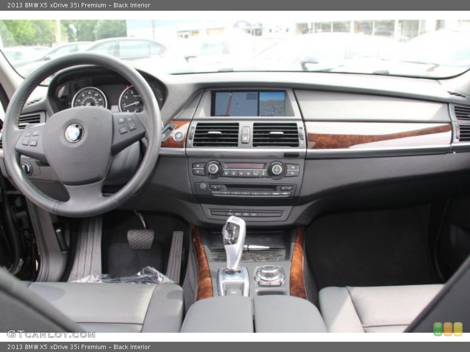 Black Interior Dashboard for the 2013 BMW X5 xDrive 35i Premium #83348623