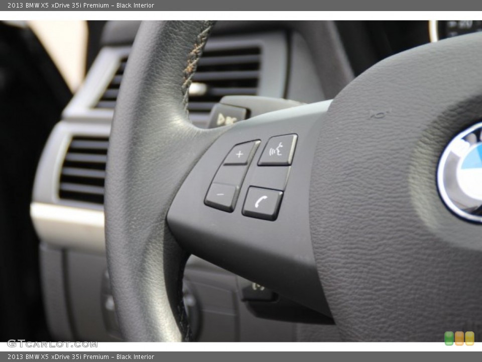 Black Interior Controls for the 2013 BMW X5 xDrive 35i Premium #83348683