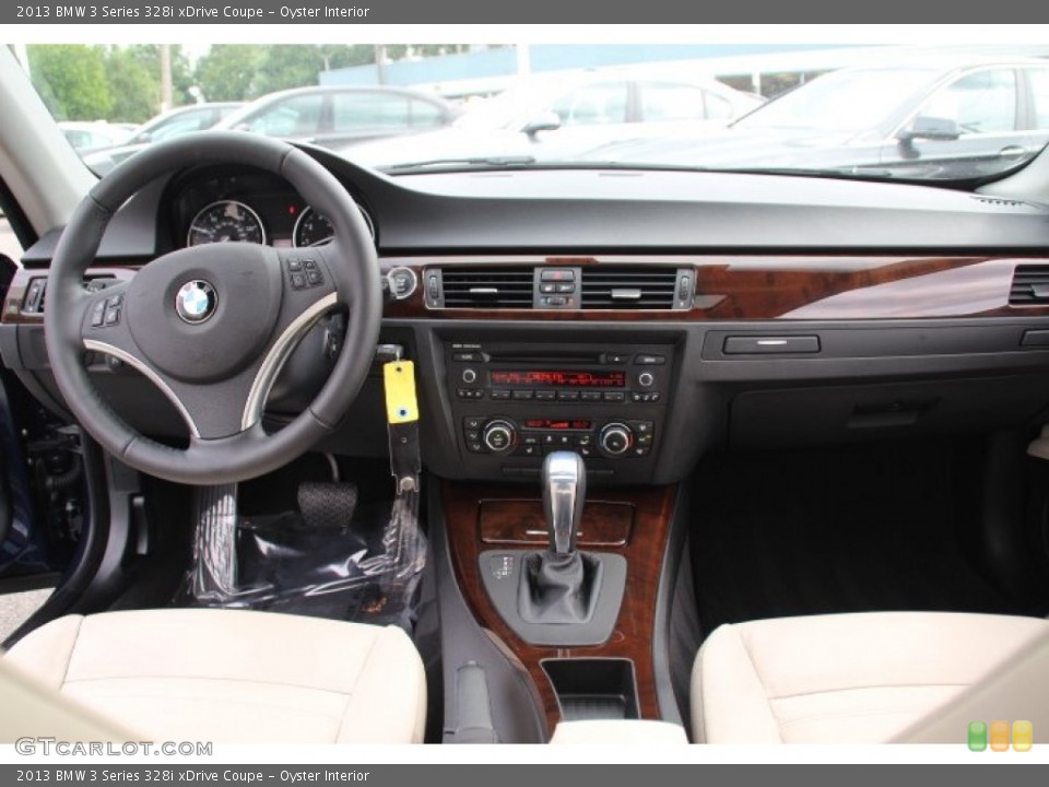 Oyster Interior Dashboard for the 2013 BMW 3 Series 328i xDrive Coupe #83349862