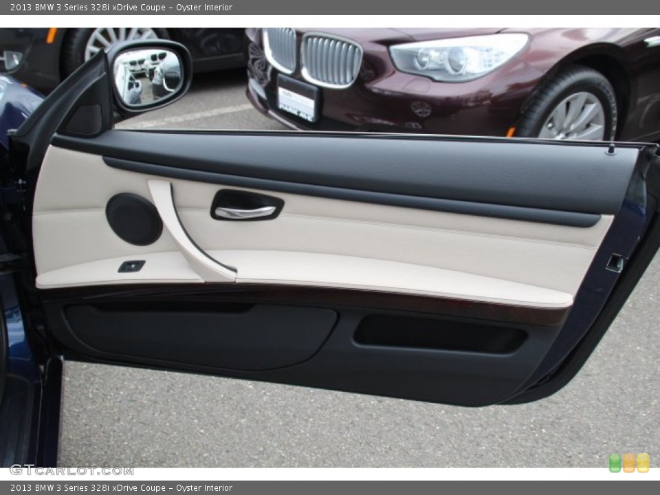 Oyster Interior Door Panel for the 2013 BMW 3 Series 328i xDrive Coupe #83350051