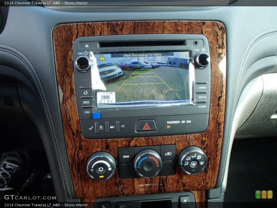Ebony Interior Controls for the 2014 Chevrolet Traverse LT AWD #83351558
