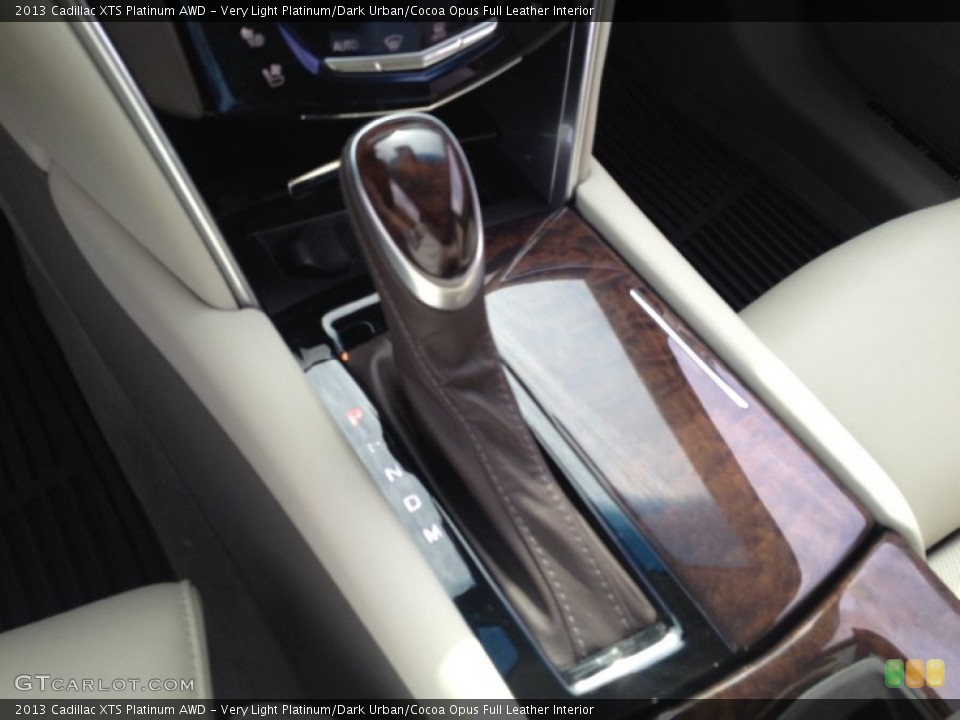 Very Light Platinum/Dark Urban/Cocoa Opus Full Leather Interior Transmission for the 2013 Cadillac XTS Platinum AWD #83351840