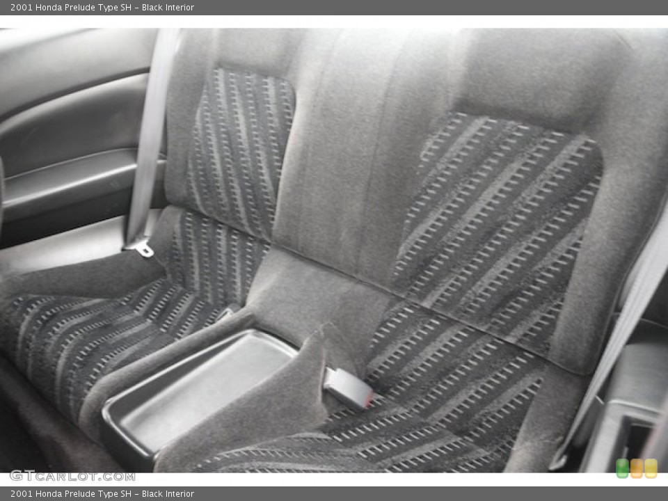 Black Interior Rear Seat for the 2001 Honda Prelude Type SH #83354227