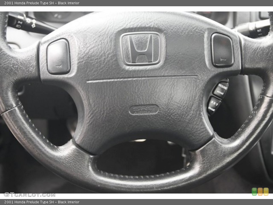 Black Interior Steering Wheel for the 2001 Honda Prelude Type SH #83354251