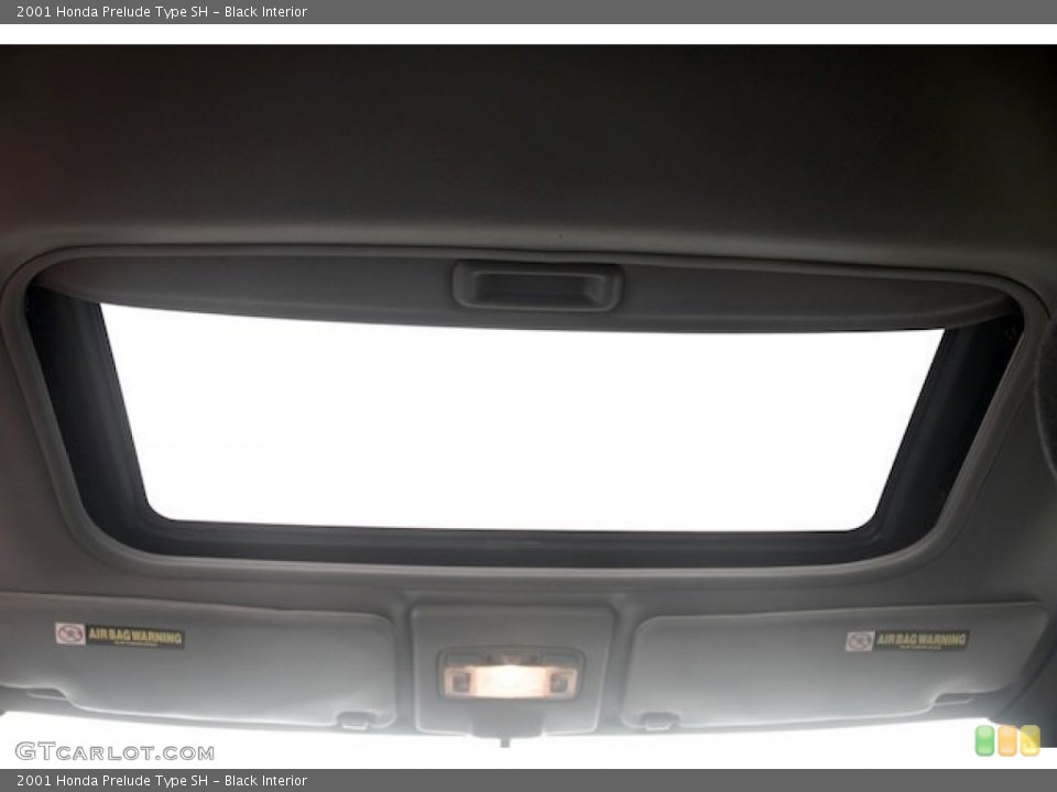 Black Interior Sunroof for the 2001 Honda Prelude Type SH #83354356