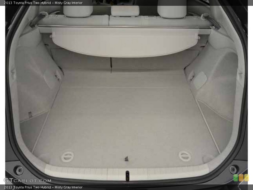 Misty Gray Interior Trunk for the 2013 Toyota Prius Two Hybrid #83355941