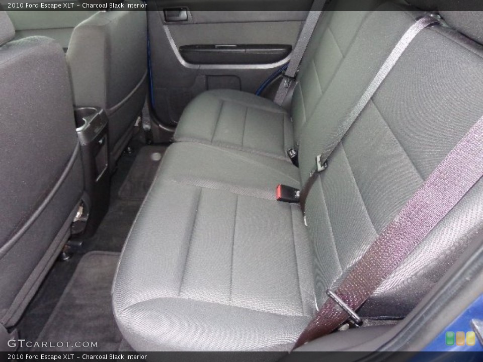 Charcoal Black Interior Rear Seat for the 2010 Ford Escape XLT #83356226