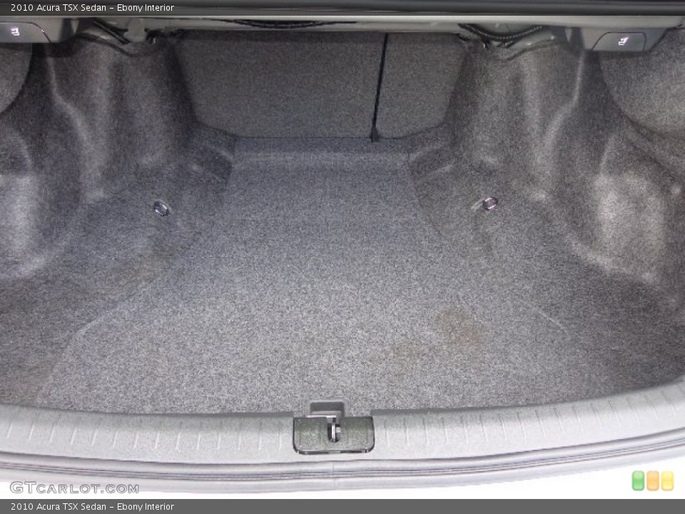 Ebony Interior Trunk for the 2010 Acura TSX Sedan #83357053