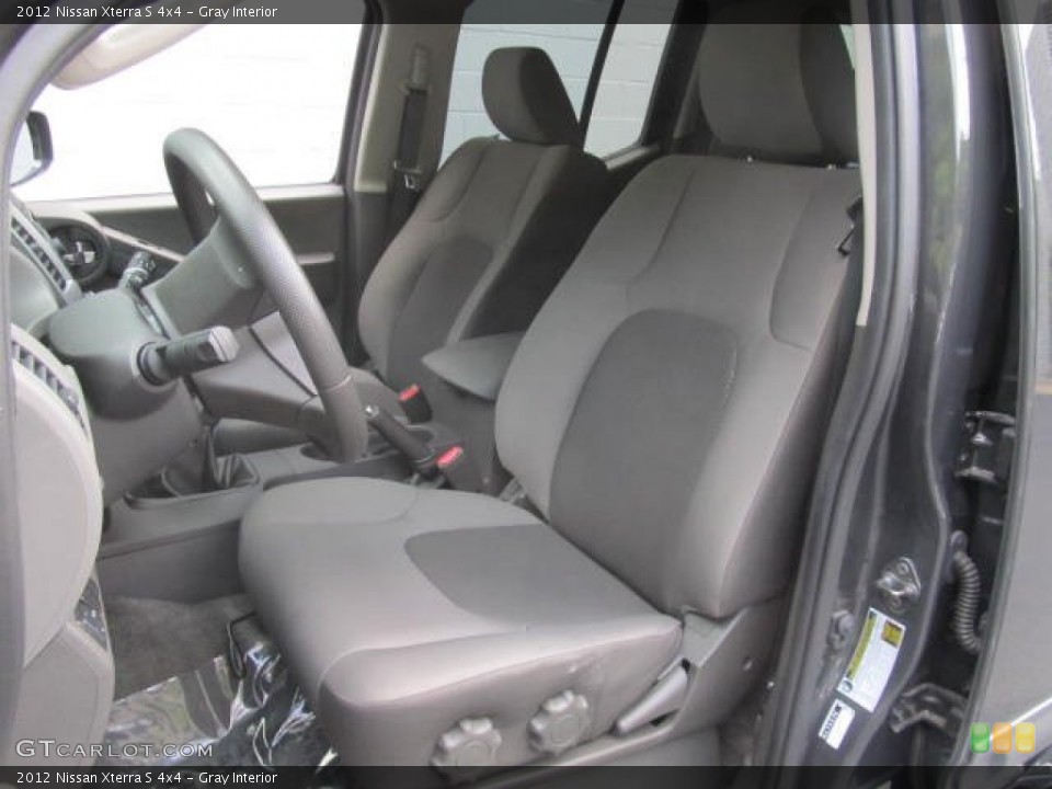Gray Interior Front Seat for the 2012 Nissan Xterra S 4x4 #83359800